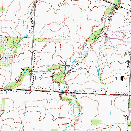 Topographic Map of Smith Creek, NY