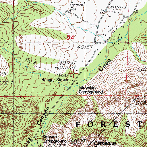 Portal Ranger Station, AZ