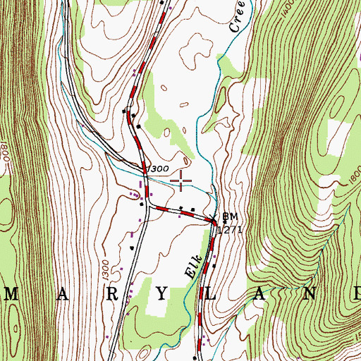 Topographic Map of Sperry Hollow, NY