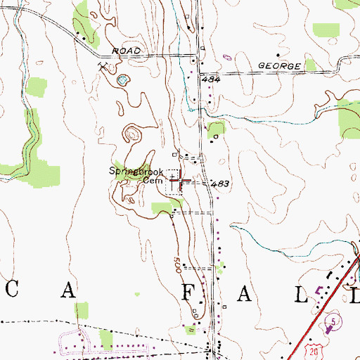 Spring Brook Cemetery, NY