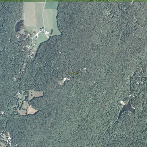 Aerial/Satellite Image of Taylor Mountain, NY
