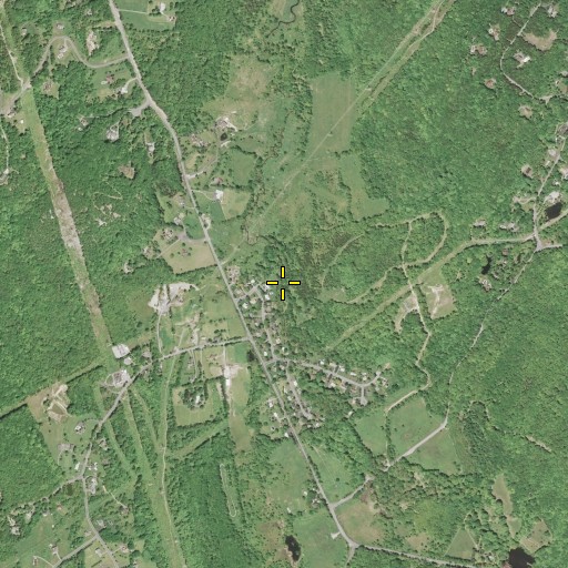 Aerial/Satellite Image of Trout Brook, NY
