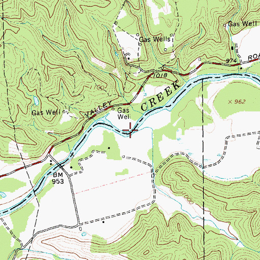 Topographic Map of Utley Brook, NY