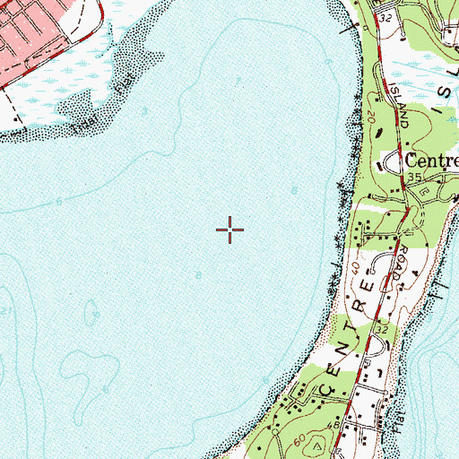 Topographic Map of West Harbor, NY