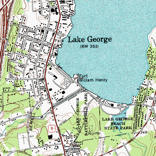 Fort William Henry (historical), NY