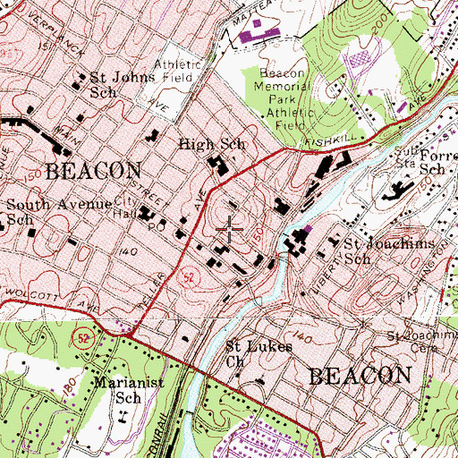Map Of Beacon Ny