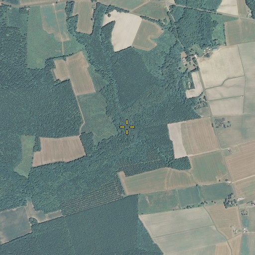 Aerial/Satellite Image of Acorn Hill Millpond, NC