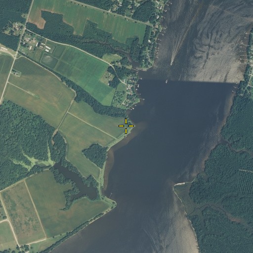 Aerial/Satellite Image of Beasley Point, NC