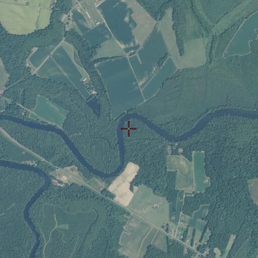 Aerial/Satellite Image of Brooks Creek, NC
