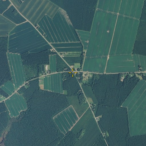 Aerial/Satellite Image of Burbage Crossroads, NC