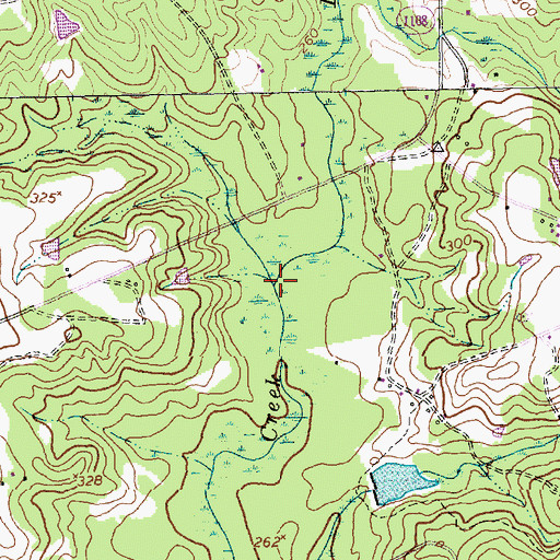 Topographic Map of Duncans Creek, NC