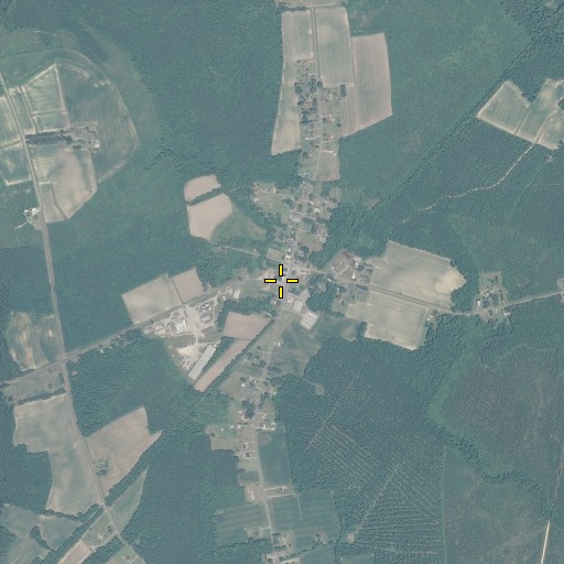 Aerial/Satellite Image of Gates, NC