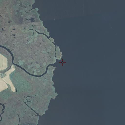 Aerial/Satellite Image of Gibbs Point, NC