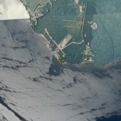 Aerial/Satellite Image of Grassy Point, NC