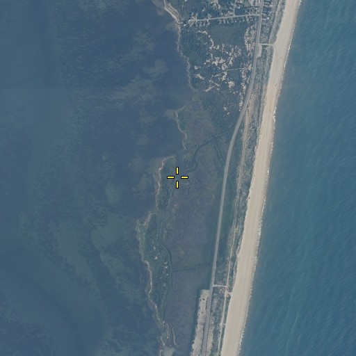 Aerial/Satellite Image of Long Point Creek, NC