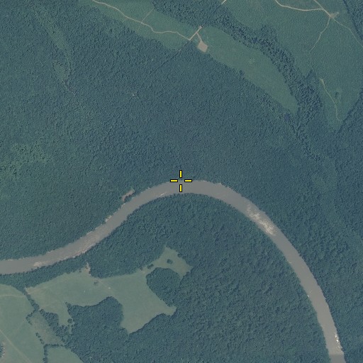 Aerial/Satellite Image of Sandy Run, NC