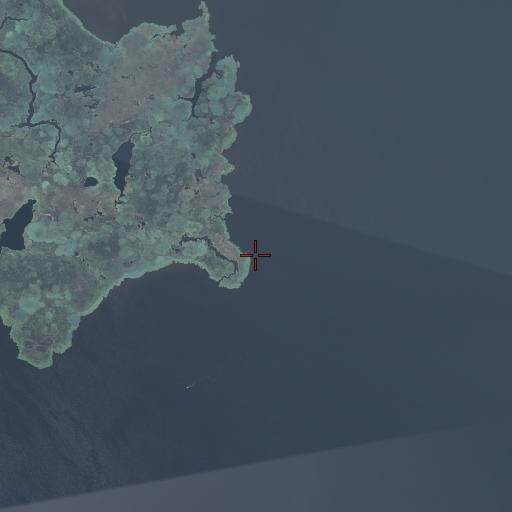 Aerial/Satellite Image of Troublesome Point, NC