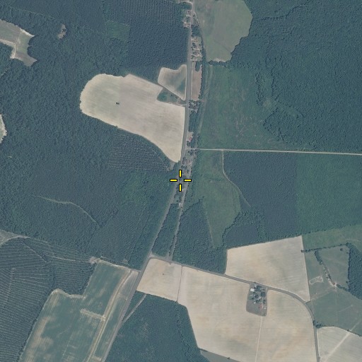Aerial/Satellite Image of Village Gate Church, NC