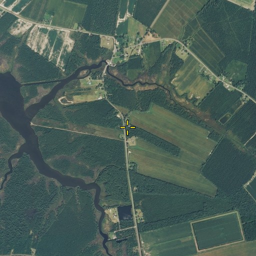 Aerial/Satellite Image of Zion Church, NC