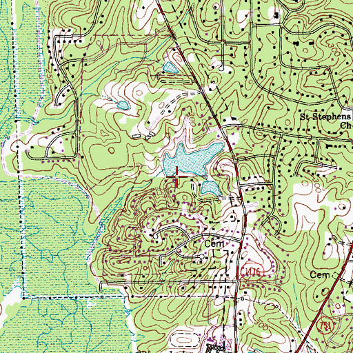 Matthews Lake Dam, NC